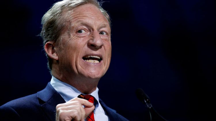 Big donor Steyer's presidential run could deny millions to other Democratic races