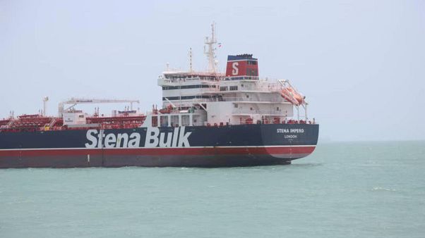 Iran says it seized tanker after collision, UK calls move a 'hostile act' Iran says it seized tanker after collision, UK calls move a 'hostile act'