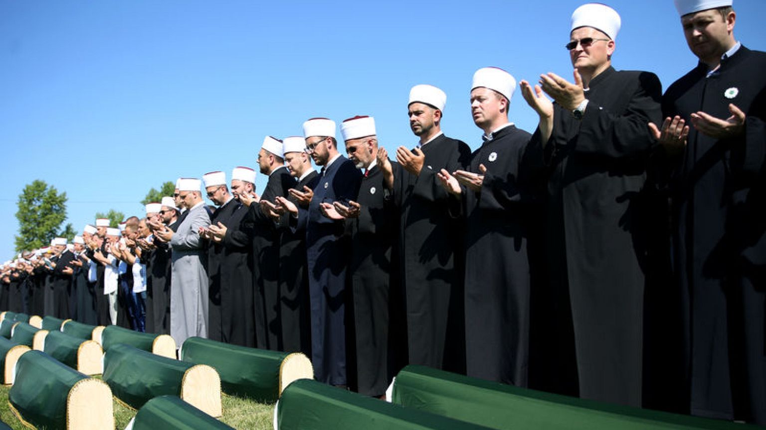 Bosnia buries 86 victims of 1992-95 war recovered from grisly ravine