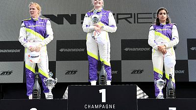 Motor racing - W Series title battle goes down to the wire at Brands Hatch Motor racing - W Series title battle goes down to the wire at Brands Hatch