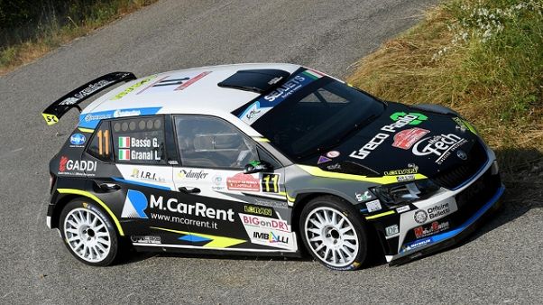 Rally: Basso su Skoda al comando a Roma Rally: Basso su Skoda al comando a Roma