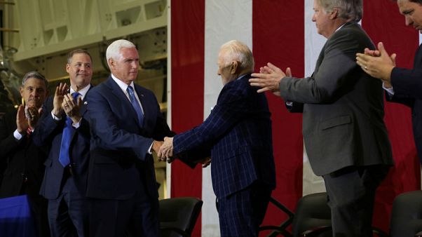 Astronauts hailed as heroes 50 years after historic moon landing Astronauts hailed as heroes 50 years after historic moon landing