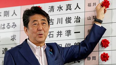 Japan's pro-constitution reform forces fall short of 2/3 upper house majority - NHK Japan's pro-constitution reform forces fall short of 2/3 upper house majority - NHK