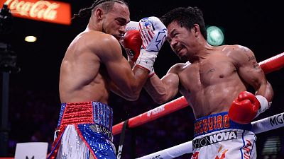 Pacquiao beats Thurman on split decision Pacquiao beats Thurman on split decision
