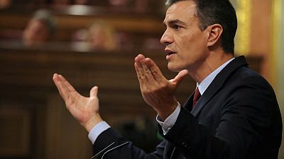 Spain's Podemos demands bigger government role to back Sanchez as PM Spain's Podemos demands bigger government role to back Sanchez as PM