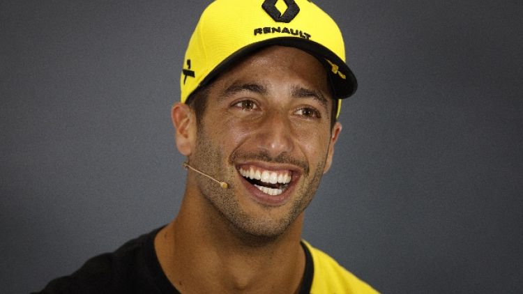 F1: ex manager chiede 11 mln a Ricciardo