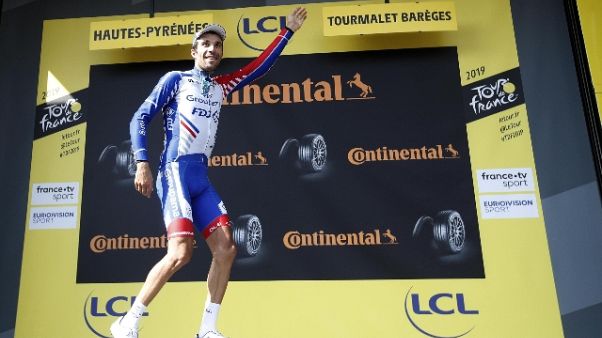 Tour:Pinot,contento se vince Alaphilippe Tour:Pinot,contento se vince Alaphilippe