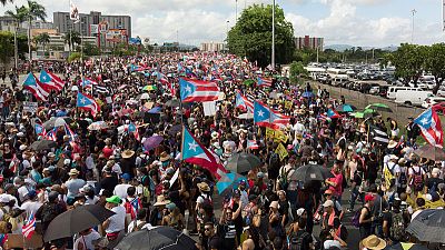 Massive San Juan protest demands Puerto Rico governor resign Massive San Juan protest demands Puerto Rico governor resign