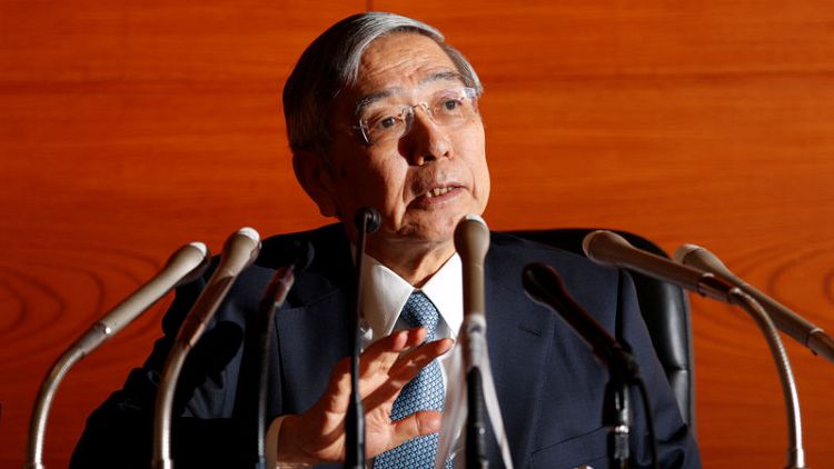 BOJ's Kuroda says will mull impact of global uncertainty on economy