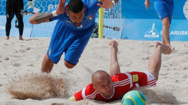 Beach Soccer:Italia batte la Polonia 4-1 Beach Soccer:Italia batte la Polonia 4-1