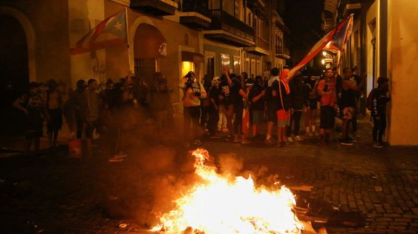 San Juan braces for an 11th day of protests, amid calls for Puerto Rico's governor to resign San Juan braces for an 11th day of protests, amid calls for Puerto Rico's governor to resign
