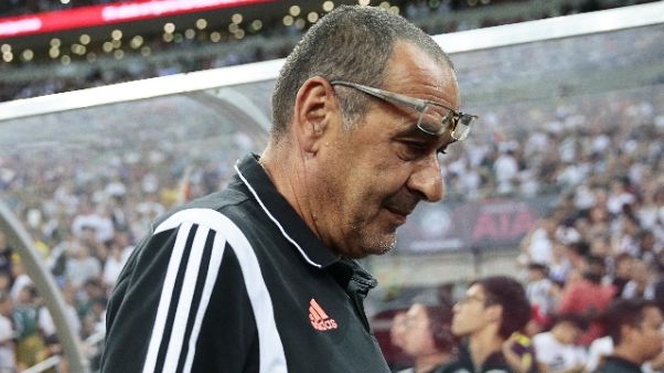 Sarri 'Ronaldo giocherà a sinistra' Sarri 'Ronaldo giocherà a sinistra'
