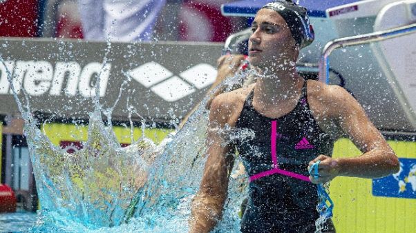 Mondiali nuoto: Quadarella, è assurdo Mondiali nuoto: Quadarella, è assurdo