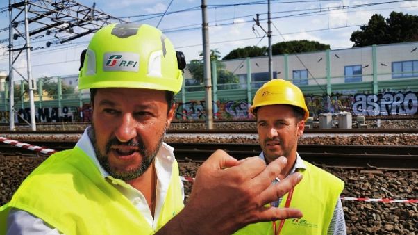 Tav: Salvini, ministro sblocchi le opere Tav: Salvini, ministro sblocchi le opere