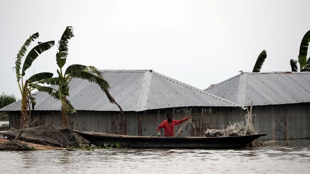 More than 60 killed, hundreds of thousands displaced by flooding in Bangladesh More than 60 killed, hundreds of thousands displaced by flooding in Bangladesh