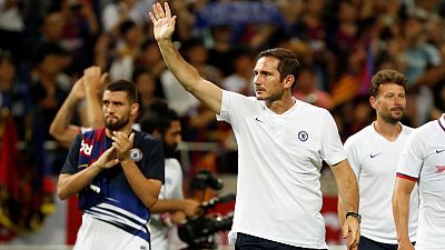 Chelsea's Lampard gets message across to players in Barca win