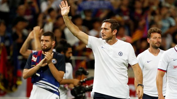 Chelsea's Lampard gets message across to players in Barca win Chelsea's Lampard gets message across to players in Barca win