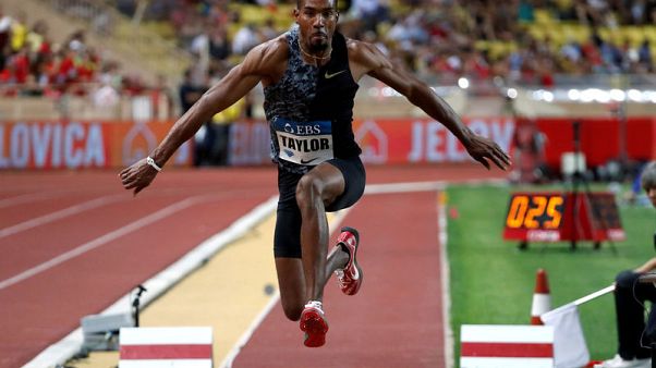 Athletics: Taylor to fly 5,000 miles to take one jump at U.S. meet Athletics: Taylor to fly 5,000 miles to take one jump at U.S. meet