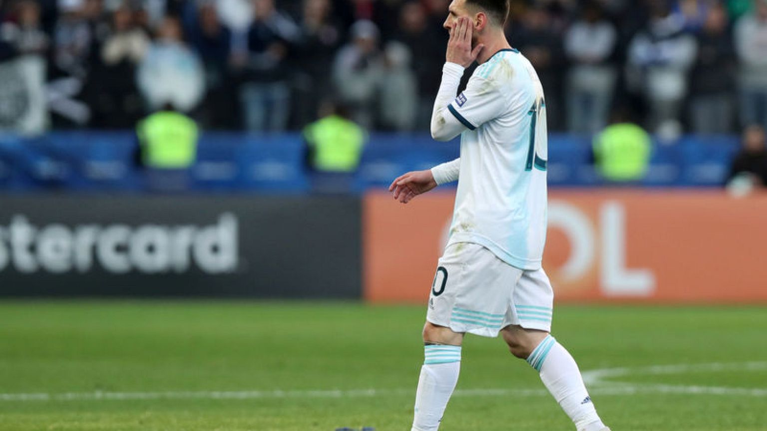Messi banned for one game for Copa America red card