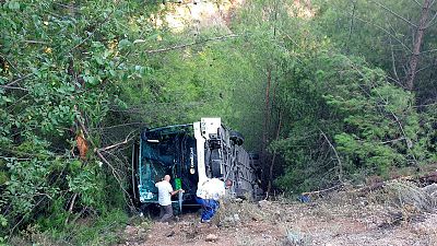 Twenty-two Poles injured after bus crash in southern Turkey