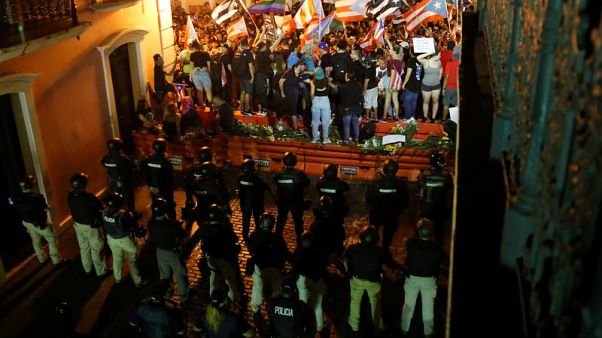 Puerto Rico governor resigns after weeks of mass protests Puerto Rico governor resigns after weeks of mass protests