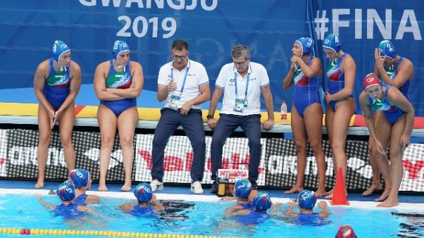Mondiali:Setterosa in finalina 5/o posto Mondiali:Setterosa in finalina 5/o posto