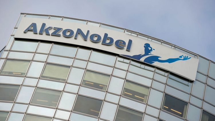 Akzo Nobel's second quarter profit surges despite car industry weakness