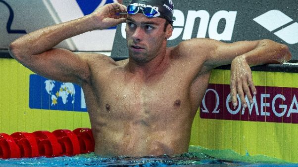 Mondiali nuoto: oro Paltrinieri 800 sl Mondiali nuoto: oro Paltrinieri 800 sl