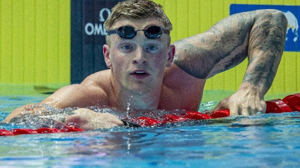 Mondiali nuoto: Peaty oro nei 50 rana Mondiali nuoto: Peaty oro nei 50 rana