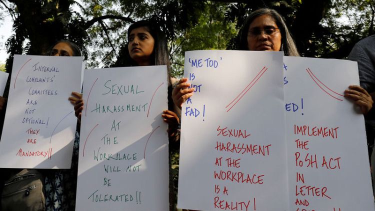 India's home minister to head panel on workplace sexual harassment