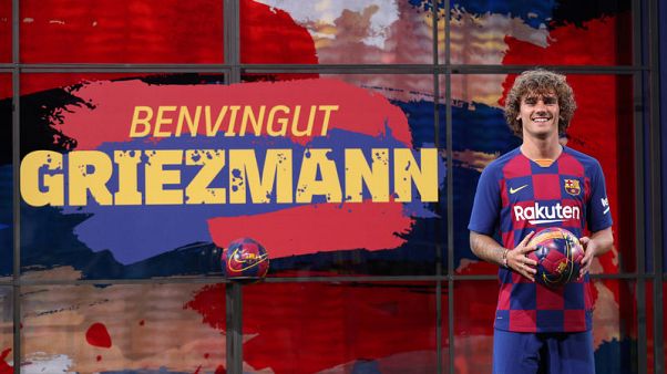 Atletico ask La Liga to block Griezmann's Barca registration, says Tebas Atletico ask La Liga to block Griezmann's Barca registration, says Tebas