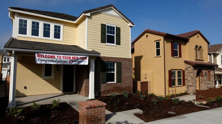 U.S. new home sales rebound; prior three months revised down