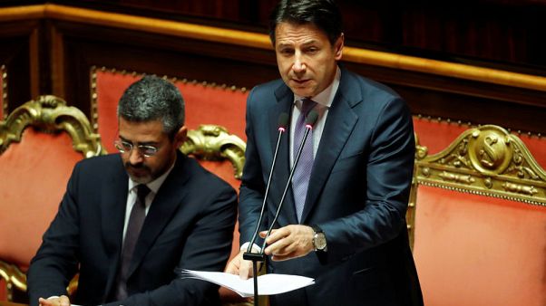 Italian PM stands by League over Russia funding scandal Italian PM stands by League over Russia funding scandal