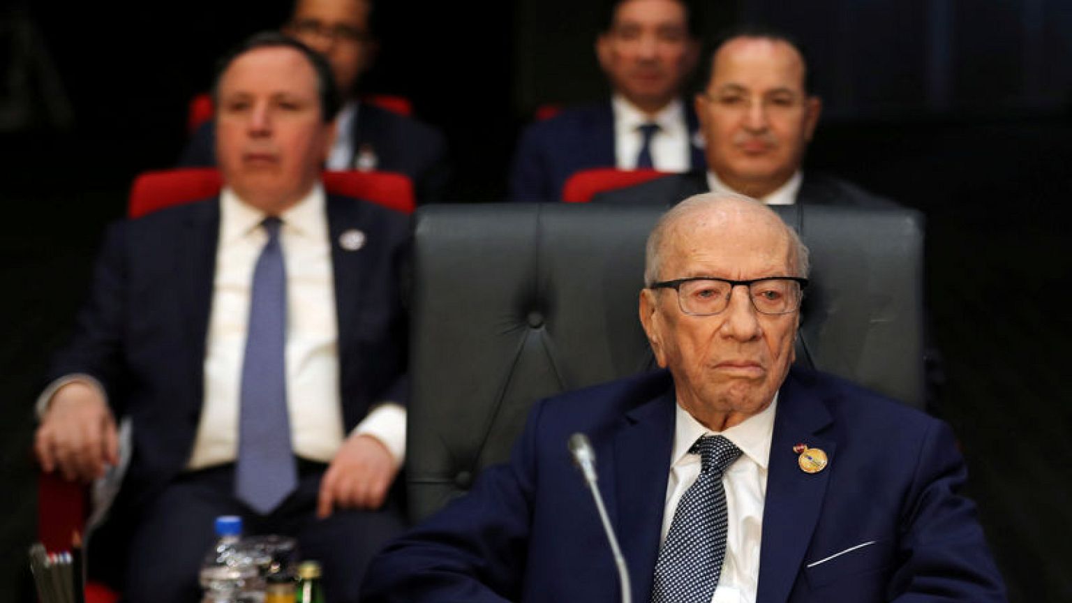 Tunisian president taken to hospital following second health scare in a month