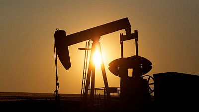 Oil steadies after global demand worries spark fall