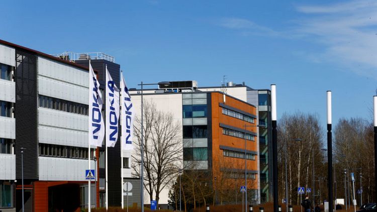 Nokia second quarter beats forecasts on solid demand; maintains outlook