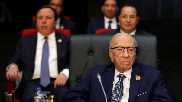Tunisian President Essebsi has died - presidency Tunisian President Essebsi has died - presidency