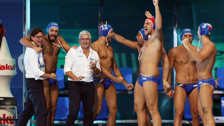Spain and Italy power into men's world water polo final