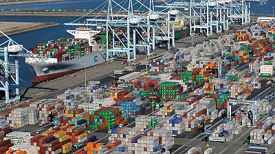 U.S. business investment picking up; goods trade deficit narrows