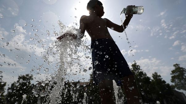 Climate records fall as Europe roasts in heatwave Climate records fall as Europe roasts in heatwave