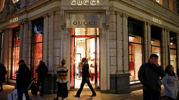 Sales growth eases at Kering's star Gucci brand