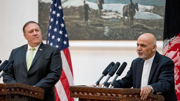 Pompeo, Ghani agree to 'accelerate efforts' to end war in Afghanistan -State Department Pompeo, Ghani agree to 'accelerate efforts' to end war in Afghanistan -State Department