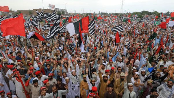 Pakistan opposition parties hold protest rallies against PM Khan Pakistan opposition parties hold protest rallies against PM Khan
