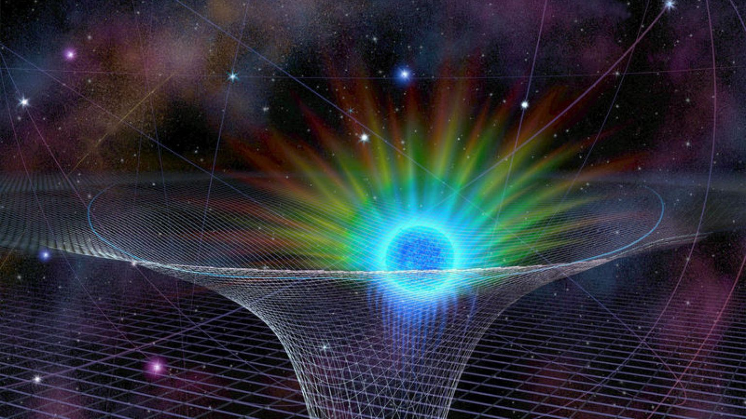 Star orbiting massive black hole lends support to Einstein's theory