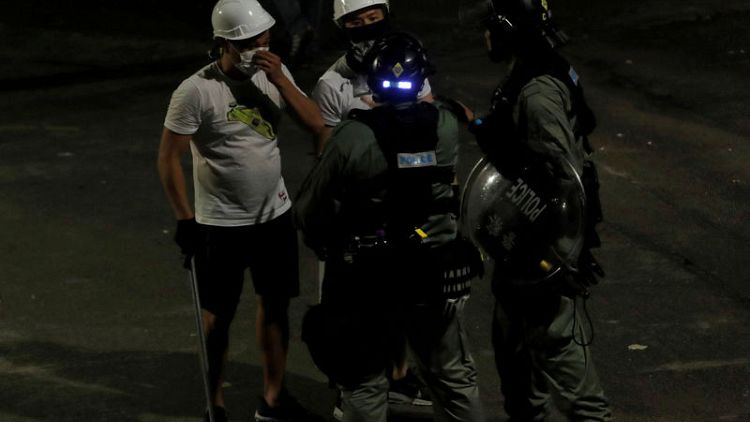 Chinese official urged Hong Kong villagers to drive off protesters before violence at train station
