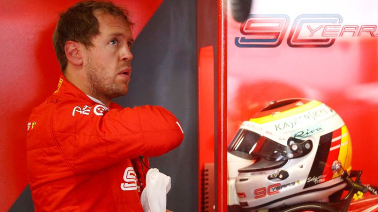 Vettel fastest for Ferrari at home German GP