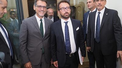 Bonafede a cerimonia strage Bologna