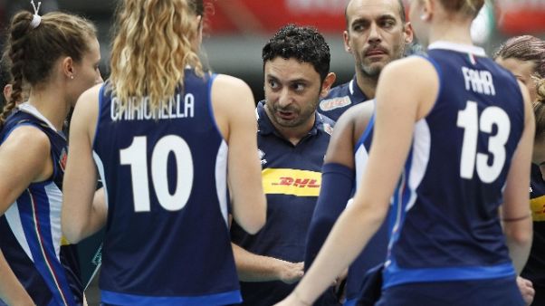 Volley: donne, Italia-Turchia 3-2 Volley: donne, Italia-Turchia 3-2