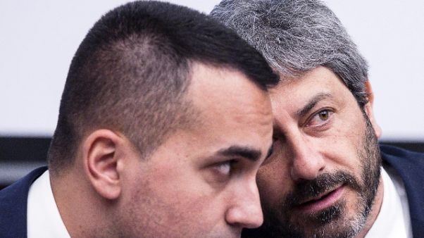 Fico e Di Maio a funerali Rega Fico e Di Maio a funerali Rega