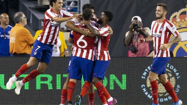 Atletico passeggia sul Real, vince 7-3 Atletico passeggia sul Real, vince 7-3